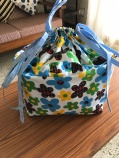 Large knitting project bag